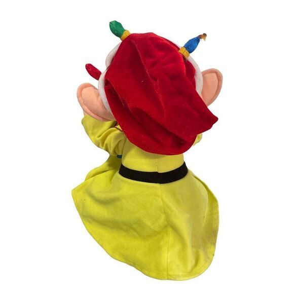 Disney Store Snow White Seven Dwarfs Dopey Light Up Musical Christmas 12" Plush - Picture 2 of 5